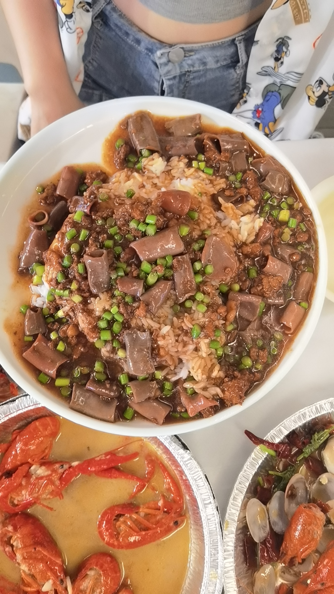 青岛-连云港-徐州-南京：5海肠捞饭1